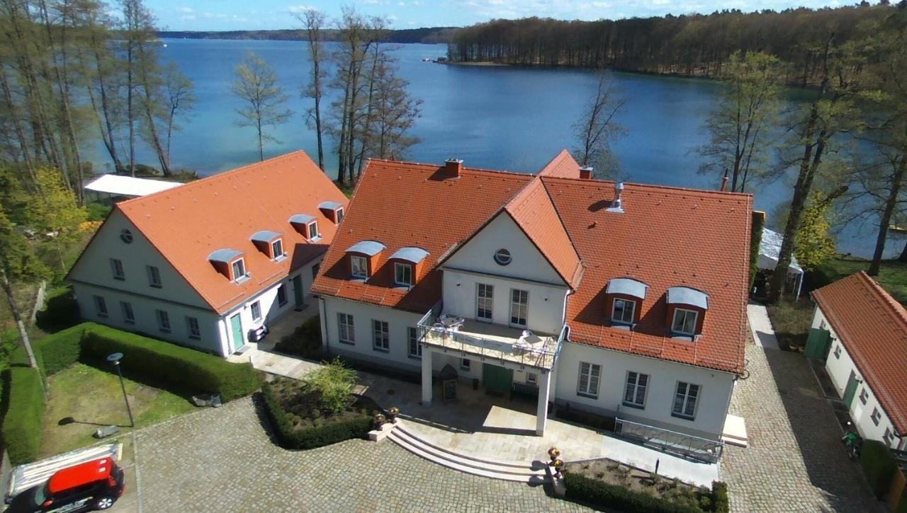 Cafe Wildau Hotel & Restaurant Am Werbellinsee Schorfheide Εξωτερικό φωτογραφία